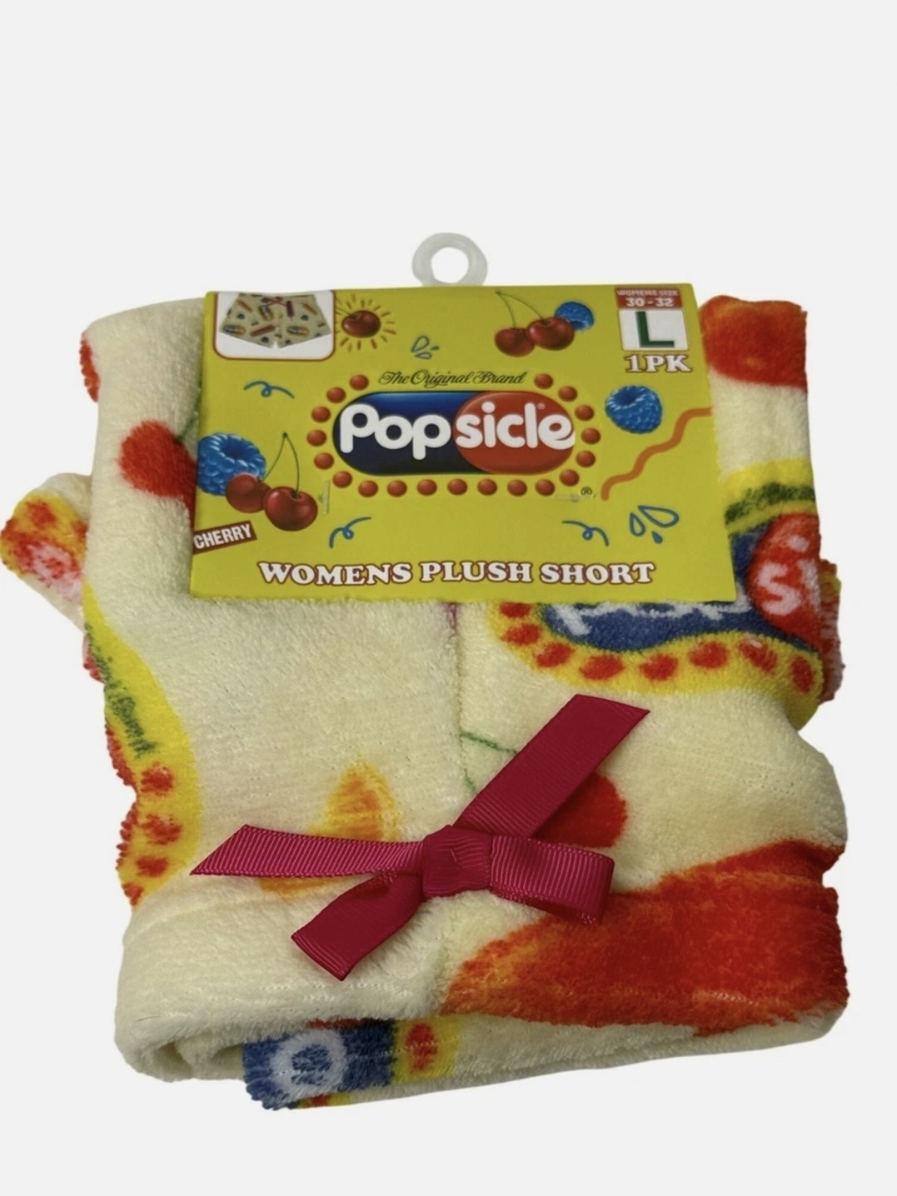 The Original Popsicle Icecream Women's Graphic Novelty Lounge  Soft Fuzzy Shorts
